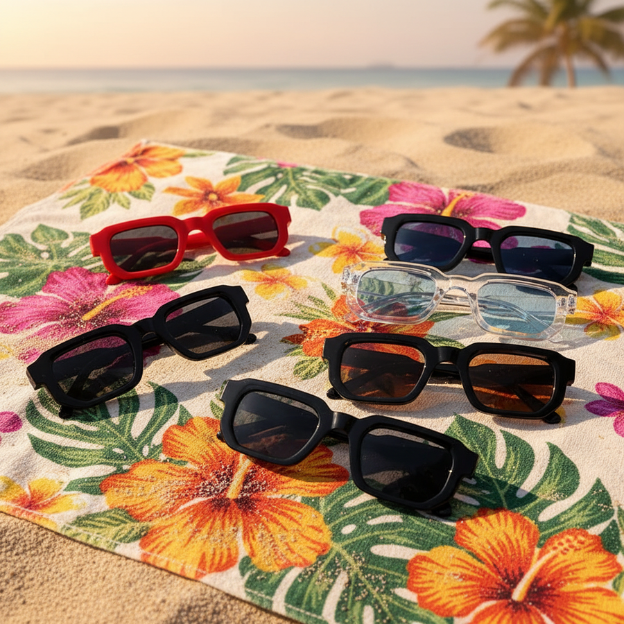 Set lunettes plage